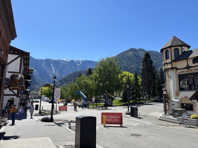 Leavenworth in spring